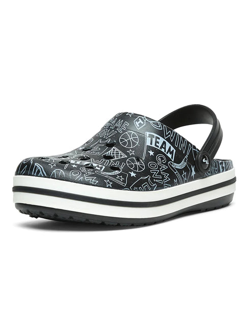 GC-4025 Black Men's Clogs