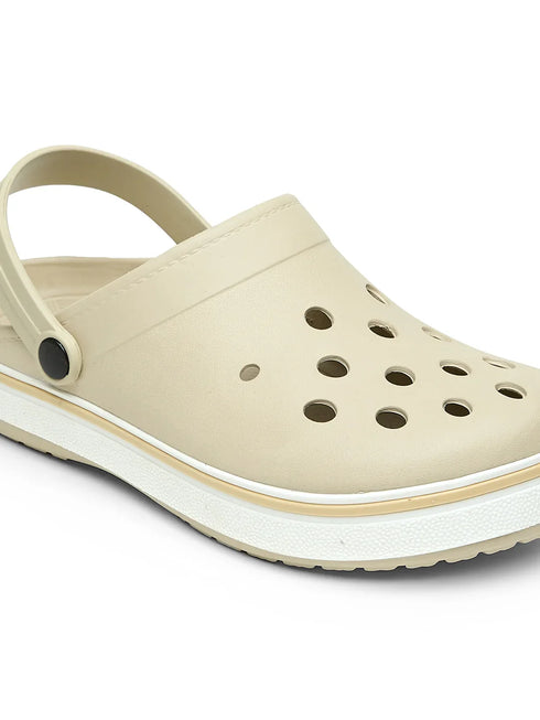 GC-4026 Beige Men's Clogs