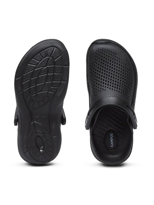 GC-4029 Black Men's Clogs