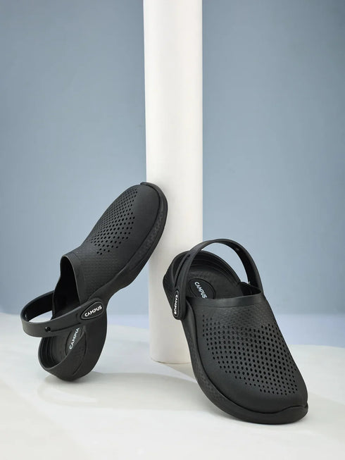 GC-4029 Black Men's Clogs