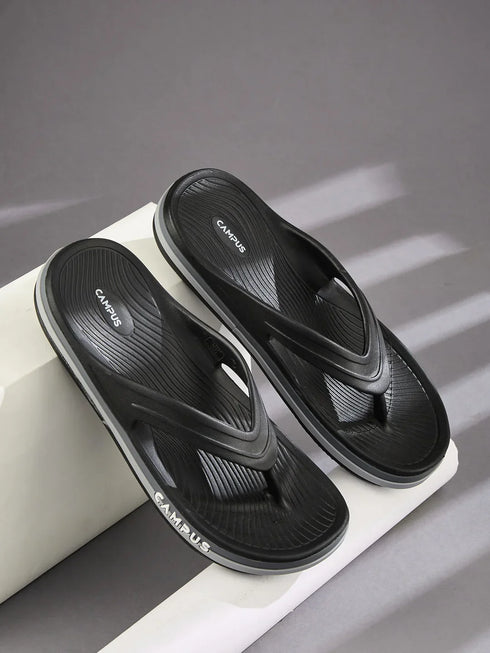 GC-4034 Black Men's Flip-Flops