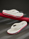 GC-4034 Off White Men's Flip-Flops