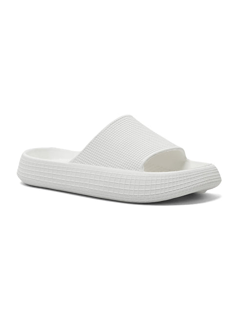 GC-4038 White Men's Slides
