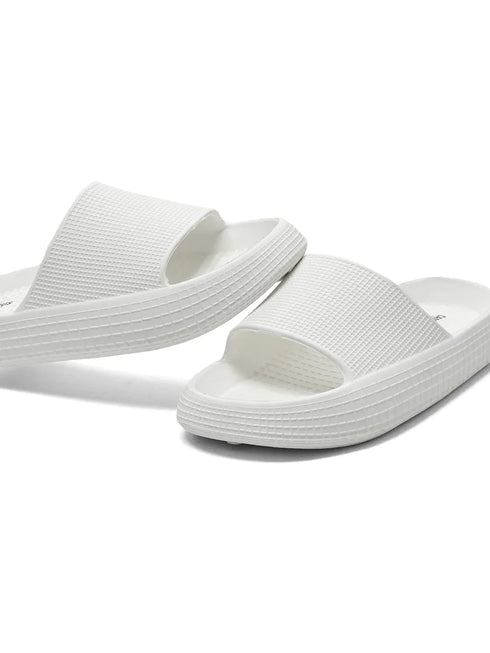 GC-4038 White Men's Slides