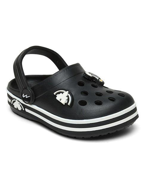 GC-9001K Black Kid's Clogs