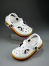 GC-9001K Off White Kid's Clogs