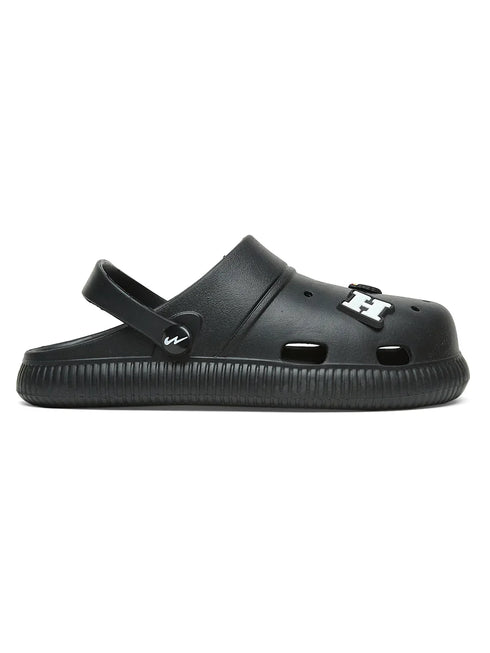 GC-9002C Black Child Clogs