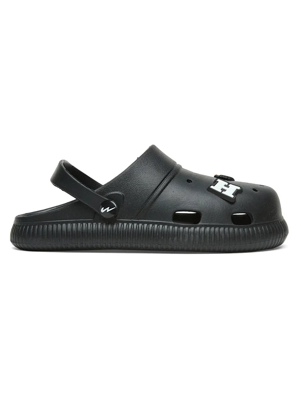 GC-9002C Black Child Clogs
