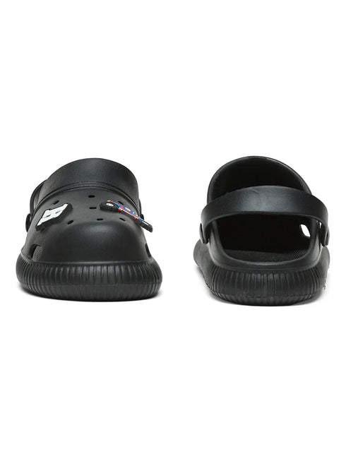 GC-9002C Black Child Clogs