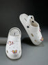 GC-9002C White Child Clogs