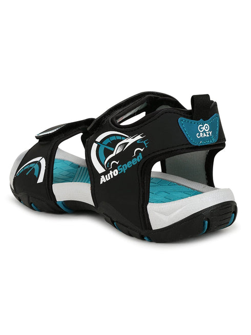 GC-924 Black JR Kid's Sandals