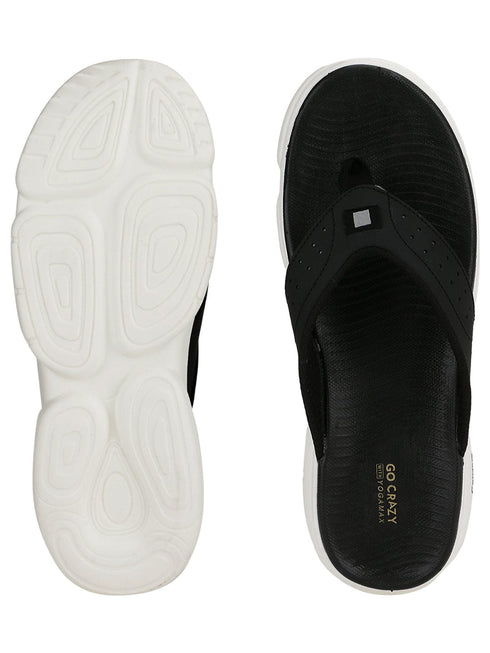 SL-405A Black Men's Flip Flops