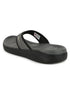 SL-406 Black Men's Flip Flops