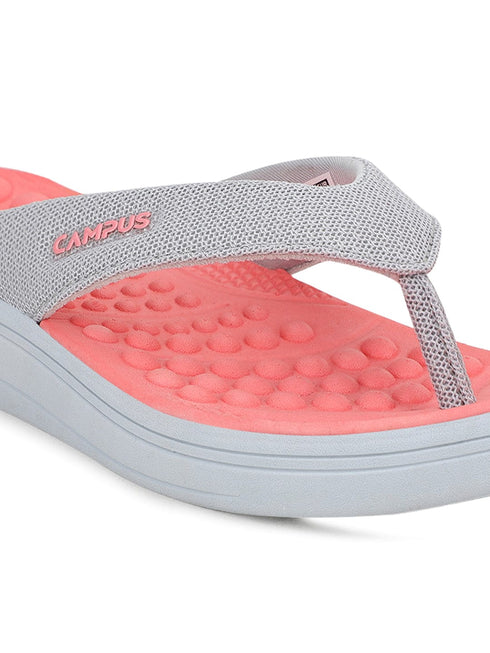 SL-411L-A Grey Women's Flip Flops