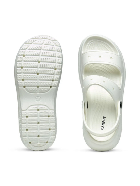 GCW-7002 White Women's Clogs