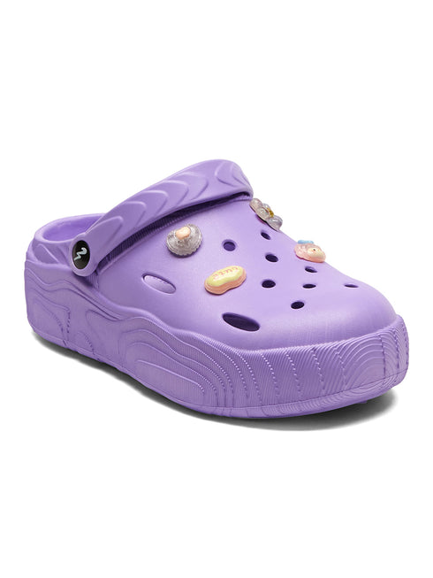 GCW-7003 Purple Women's Clogs