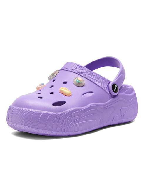 GCW-7003 Purple Women's Clogs