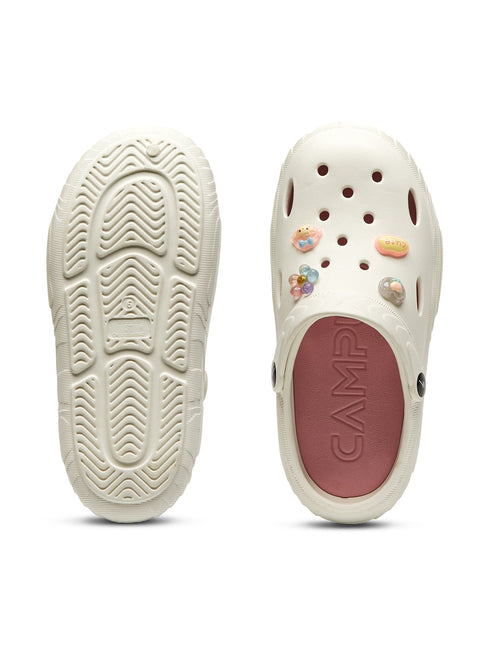 GCW-7003 White Women's Clogs
