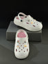 GCW-7003 White Women's Clogs