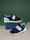 GIBSN Navy Kids Walking Shoes