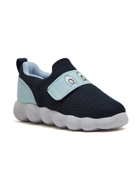 GIBSN Navy Kids Walking Shoes