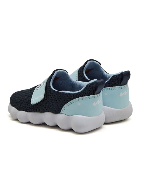 GIBSN Navy Kids Walking Shoes
