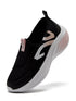 GISEL Black Women's Walking Shoes