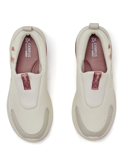 GISEL Off White Women's Walking Shoes