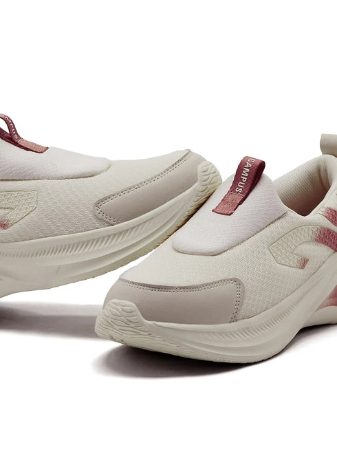 GISEL Off White Women's Walking Shoes