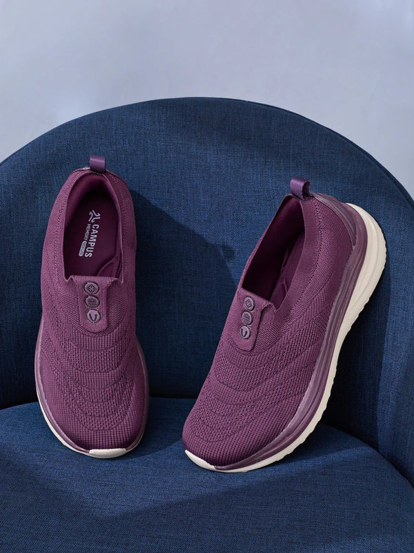 GLIMO Purple Women's Walking Shoes