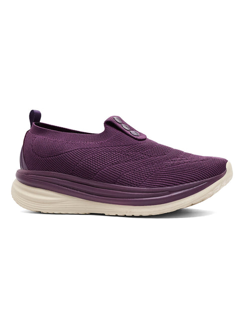 GLIMO Purple Women's Walking Shoes