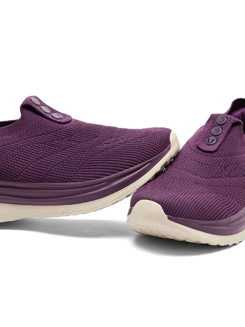 GLIMO Purple Women's Walking Shoes