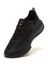 GLITCH Black Men's Running Shoes