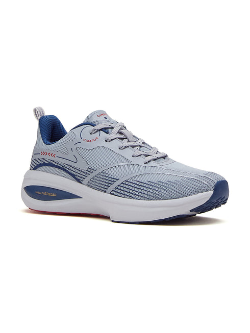 GLITCH Grey Men's Running Shoes
