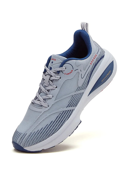 GLITCH Grey Men's Running Shoes