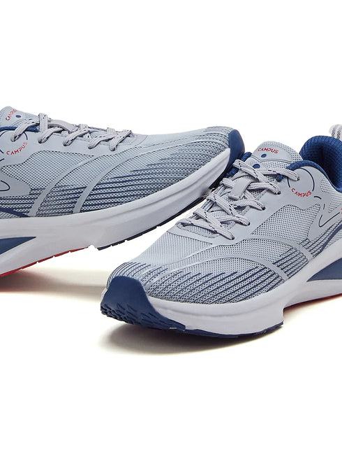 GLITCH Grey Men's Running Shoes