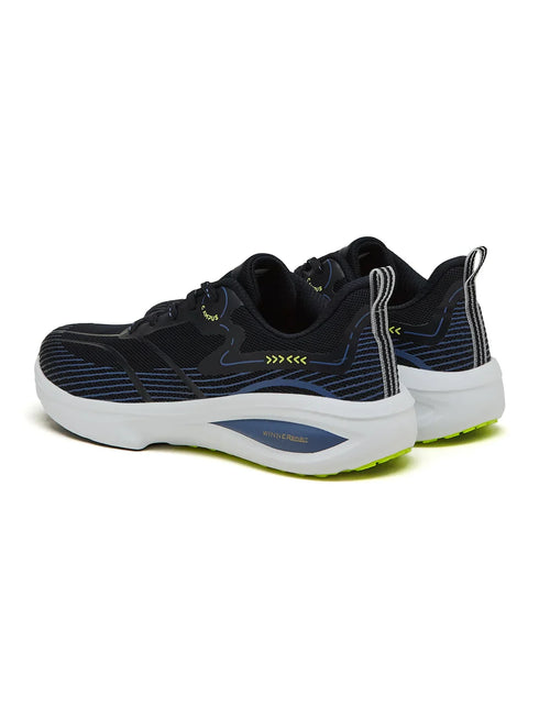 GLITCH Navy Men's Running Shoes