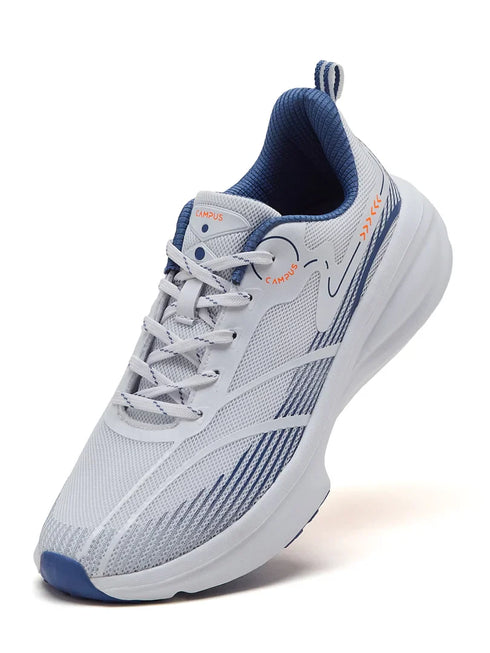 GLITCH White Men's Running Shoes
