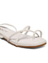 GNIST White Tie up Flat Sandal