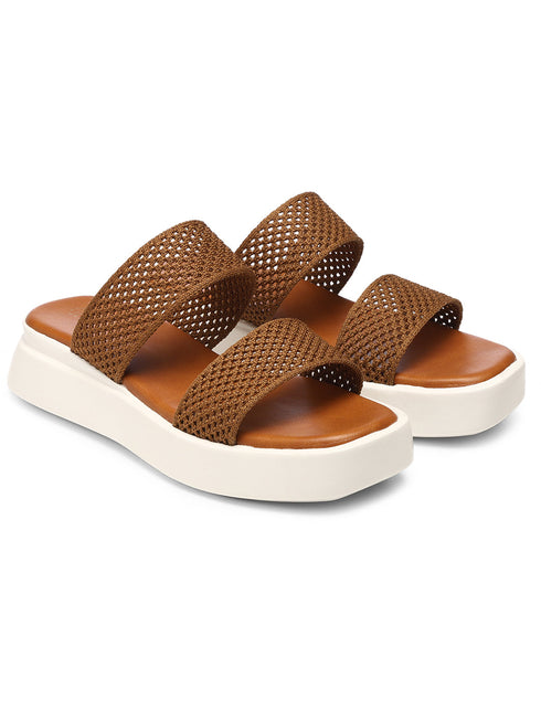 GNIST Flatform Tan Platform heels