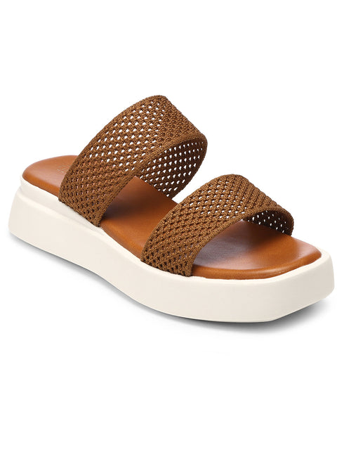 GNIST Flatform Tan Platform heels