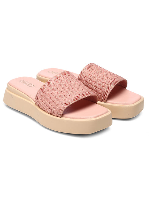 GNIST Flatform Pink Platform heels