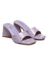 GNIST Lavender Chuncky Patent Block Heel