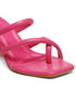 GNIST Hot Pink Strap Office Block Heel