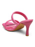 GNIST Hot Pink Quilted Strap Stilettos Heel