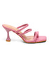 GNIST Pink Multi Strap Stilettos Heel