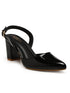 GNIST Classic Pumps Black Block Heels