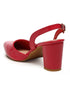 GNIST Classic Pumps Red Block Heels