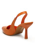 GNIST Pointed Pumps Orange Stiletto Heels