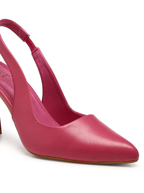 GNIST Pointed Pumps Pink Stiletto Heels